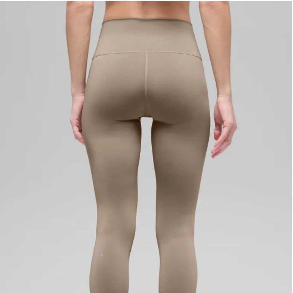 ALO Yoga Olive Green High-Waist Leggings & Bralette Set